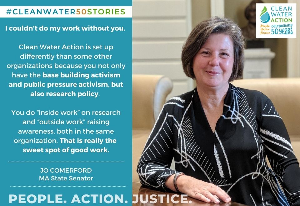 Clean Water 50 Stories: Senator Jo Comerford