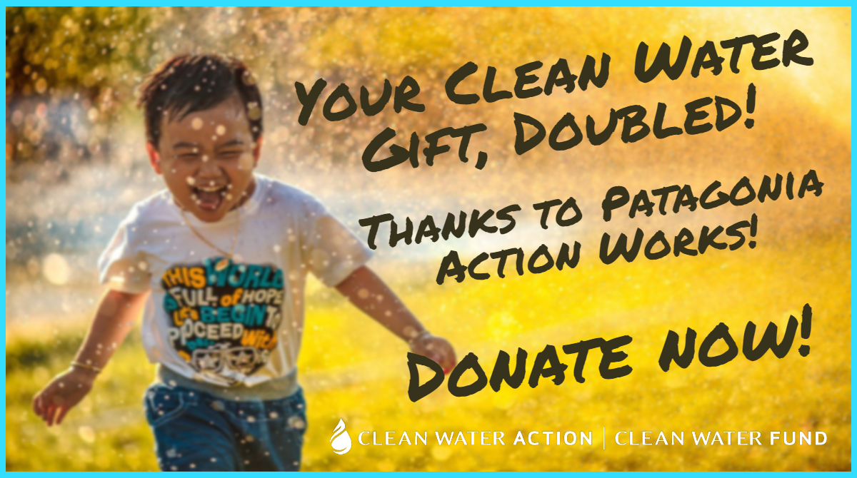 Double your donation for clean water