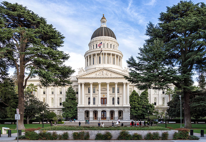 Sacramento, California capitol building