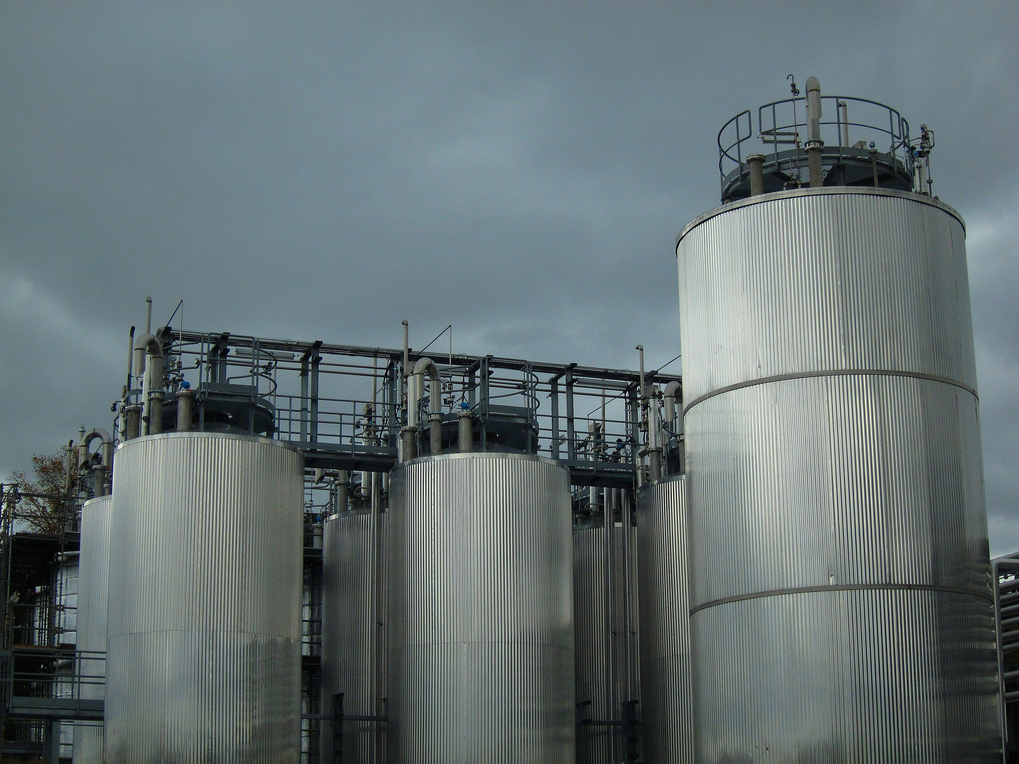 Chem tanks. Credit: raymondclarkeimages Chem tanks. Credit: raymondclarkeimages