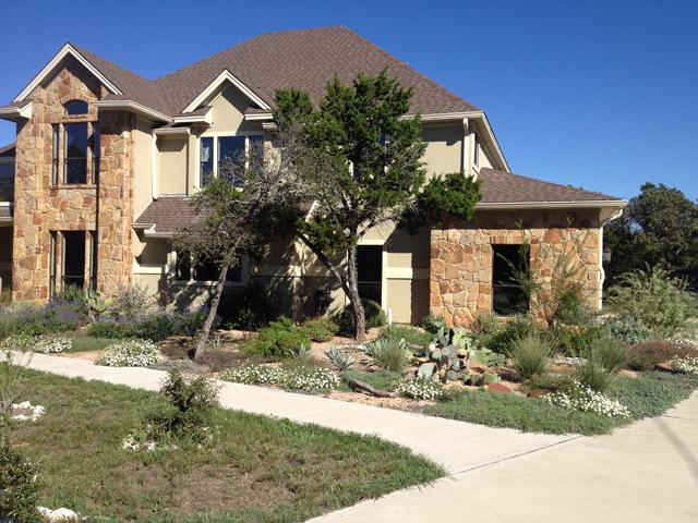 Xeriscape Texas Pride example #1 Xeriscape Texas Pride example #1